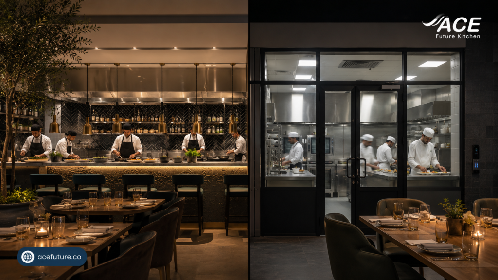 Open Kitchen vs. Closed Kitchen